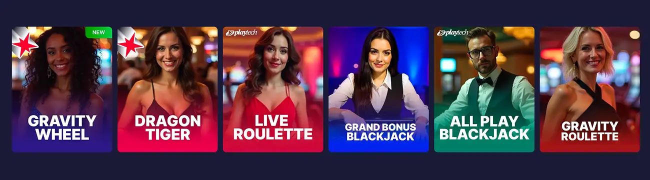 spree casino live games